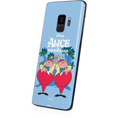 Disney Alice in Wonderland Tweedle Dee and Tweedle Dum Galaxy S9 Skin